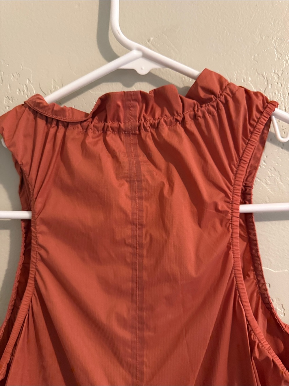 Athleta Brick Sleeveless Ruffle-Neck Sleeveless Blouse - Picture 6 of 9